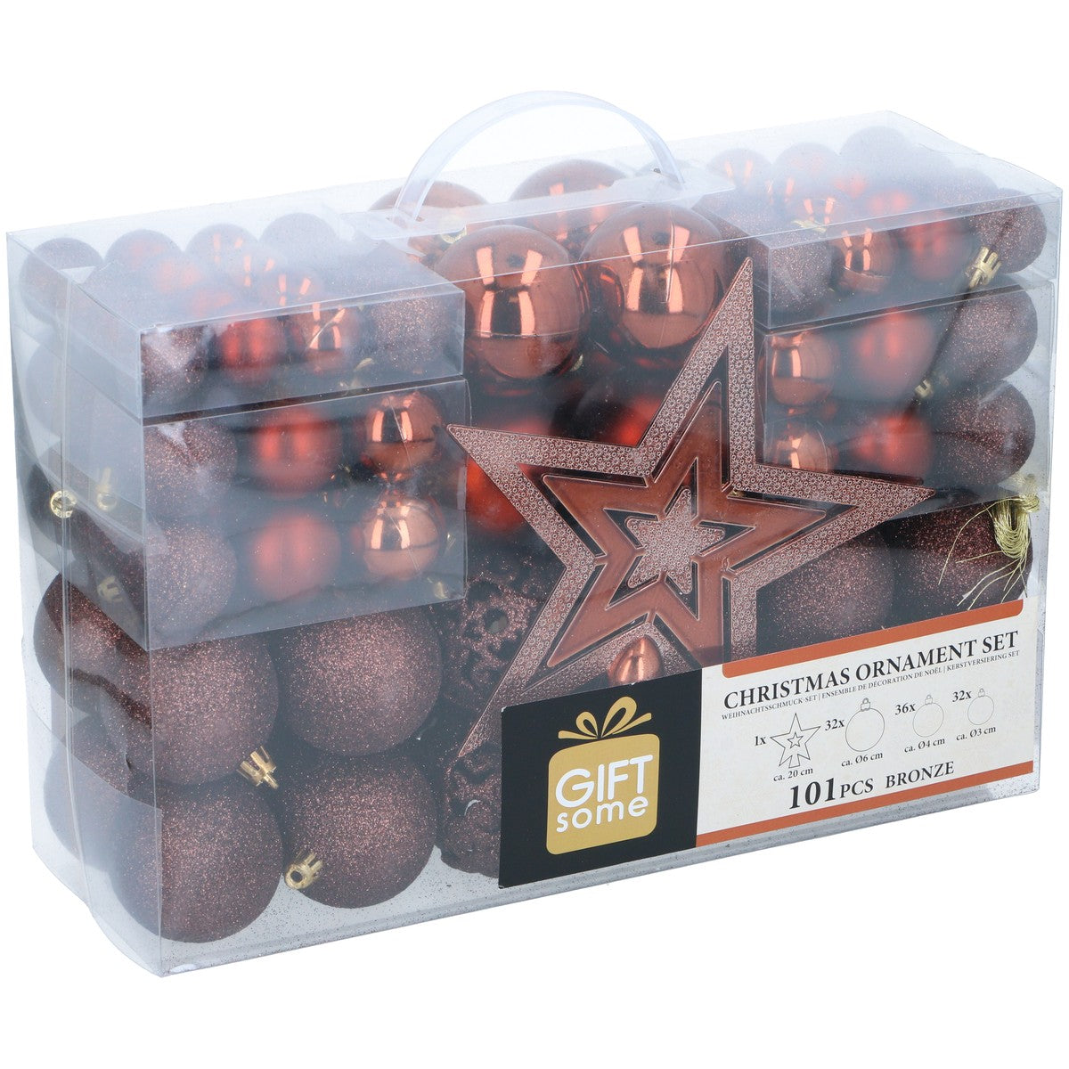 Xmas Ornament Set (101) Bronze