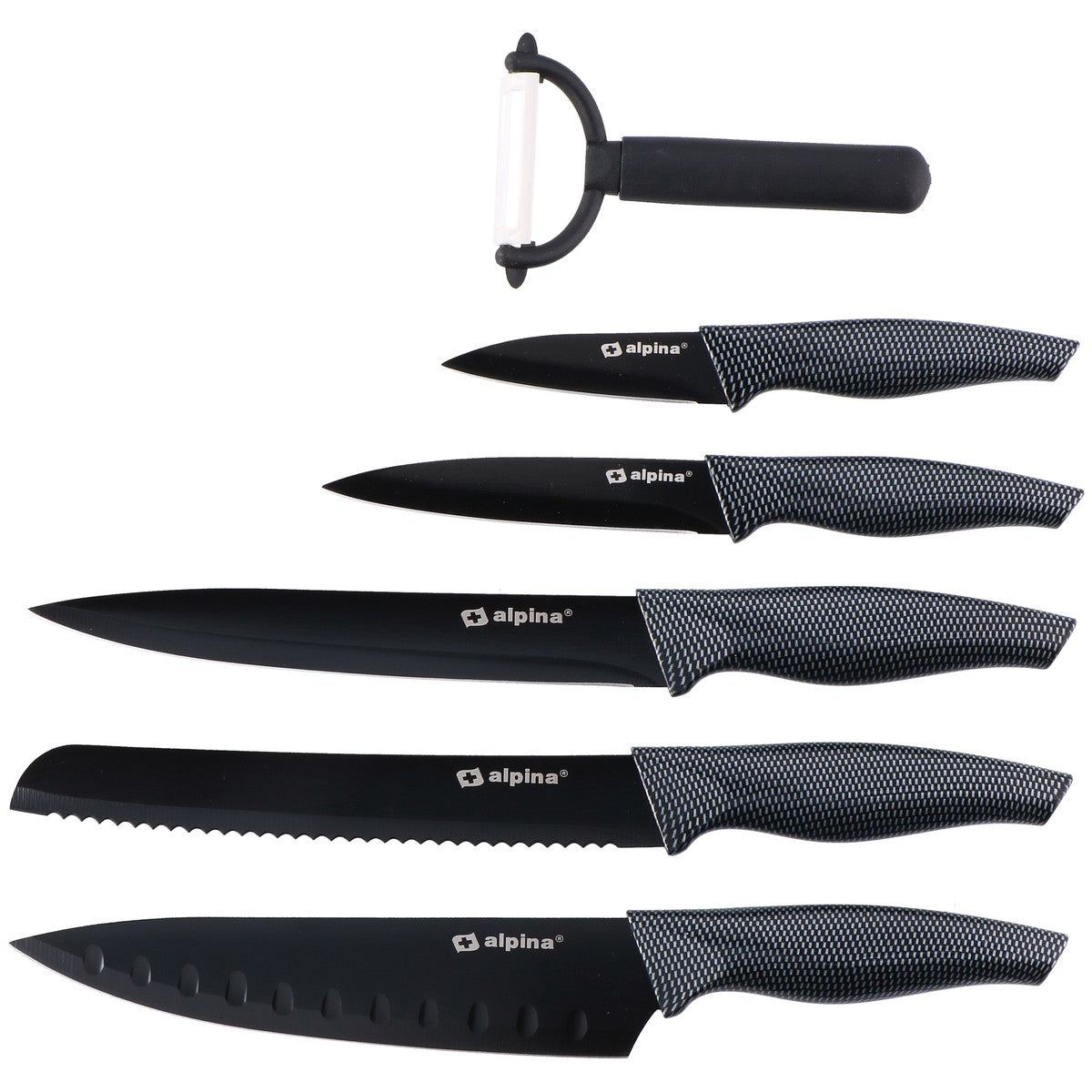 Knife 32/23/19,5/13Cm 6Pc