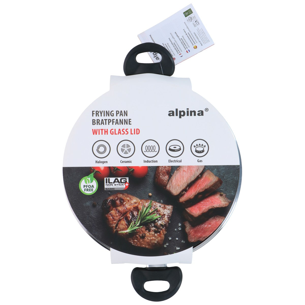 Frying Pan With Glass Lid Ø28Cm