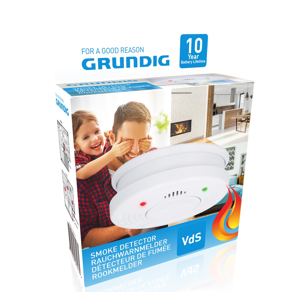 Smoke Alarm B/O 10 Years B.