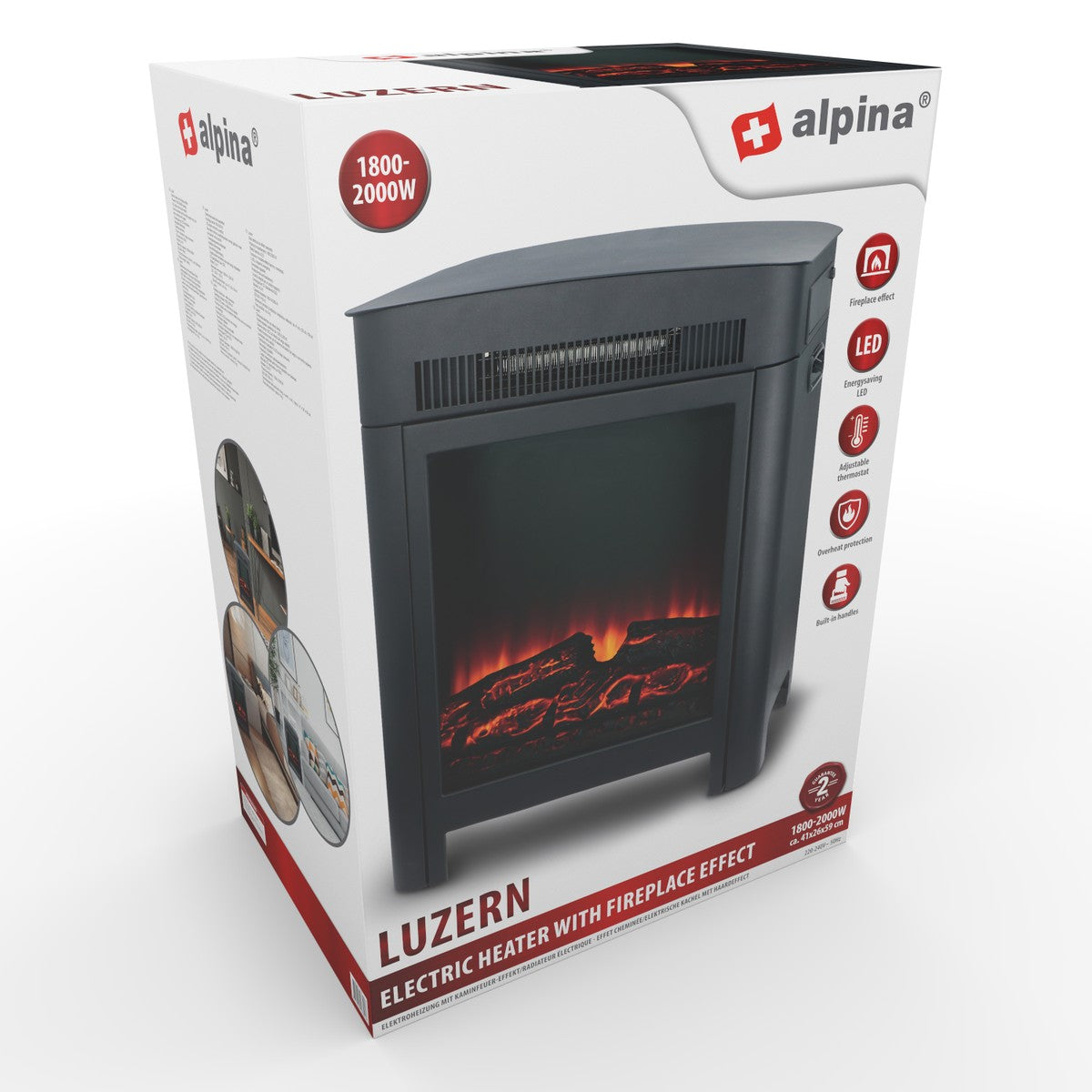 Heater Luzern Led 1800W