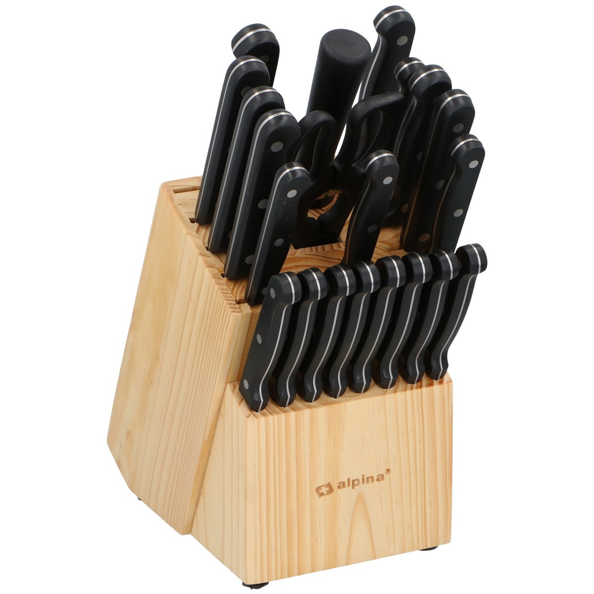Knife 22Pc With Block