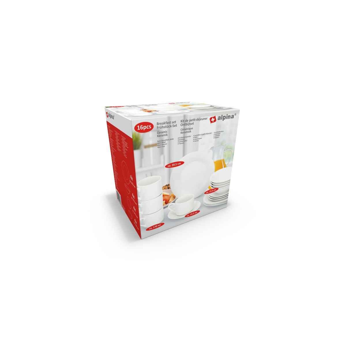 Breakfast Set 16Pc