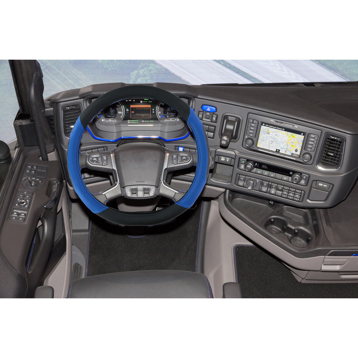 Steering Wheel Cover 44-46 Pu