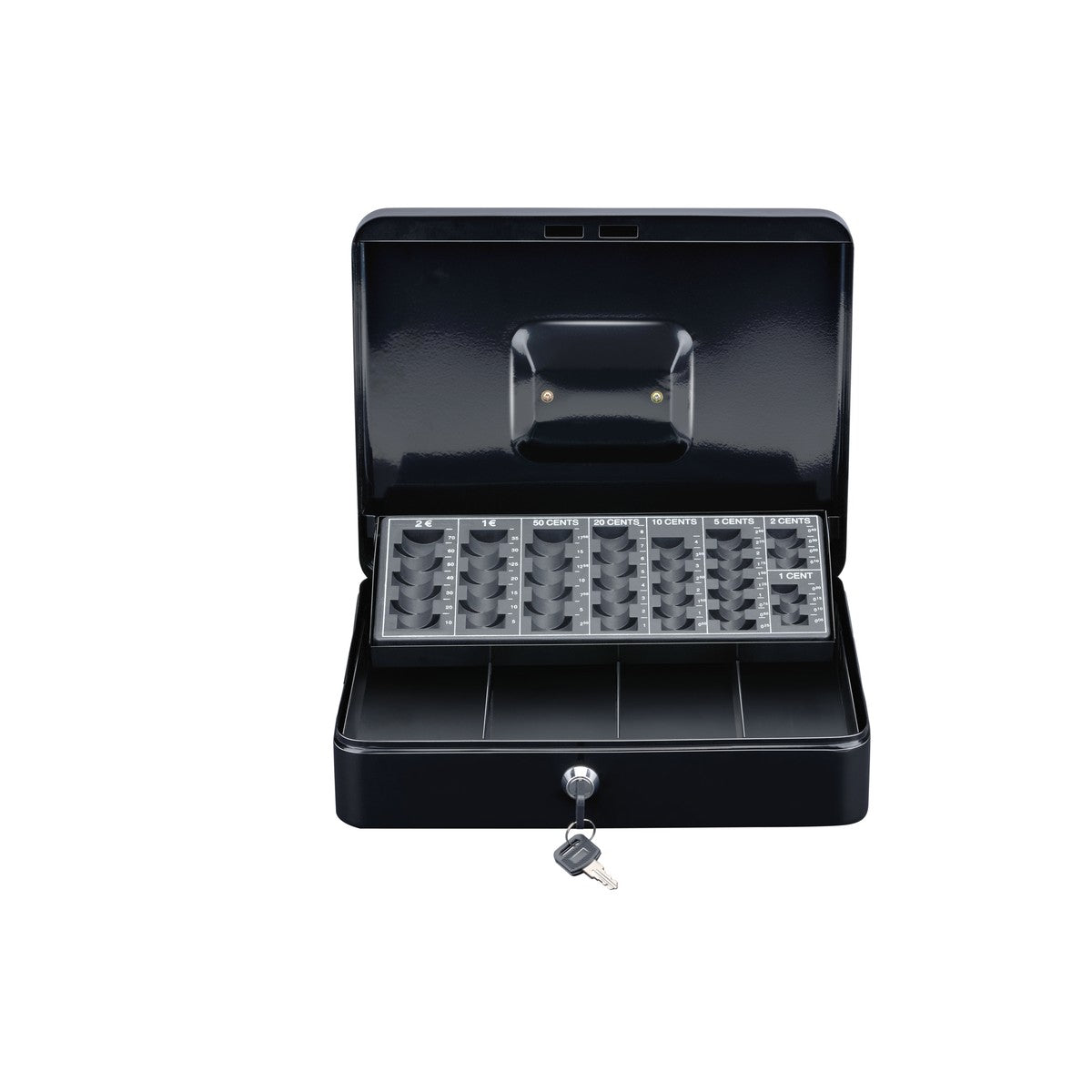 Money Box 4 Tray Divisions Incl. Coin Sorter