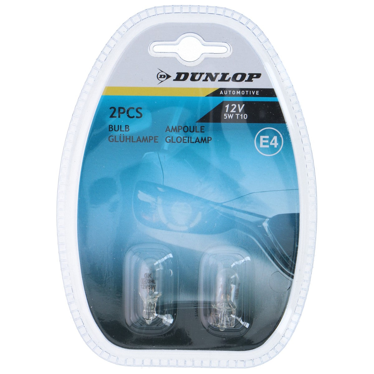 Car Light 12V Wedge 5W T10 2Pcs.