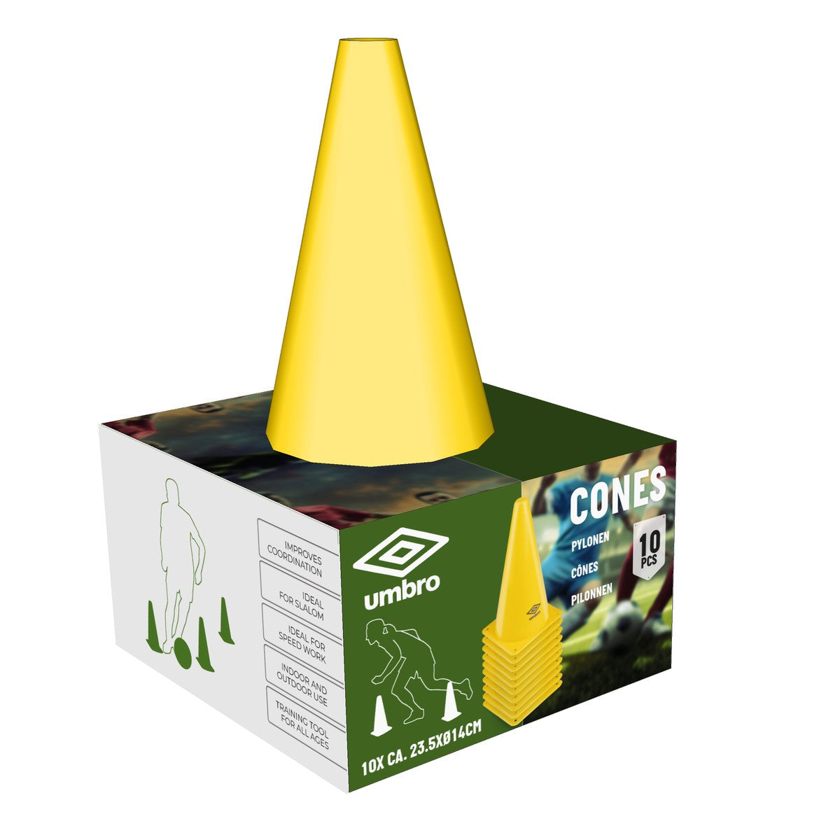 Training Cone 10Pcs Pp