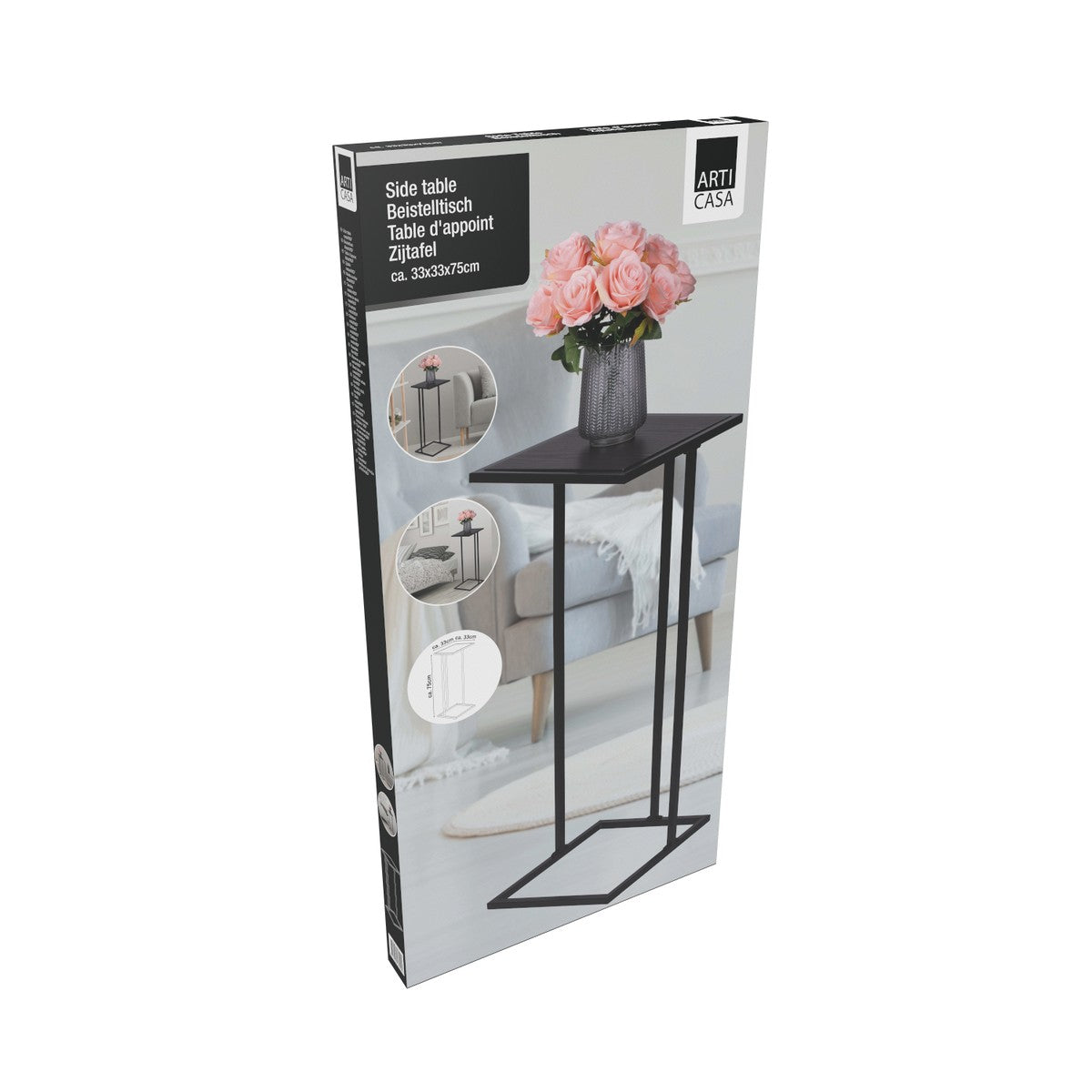 Side Table H75Cm