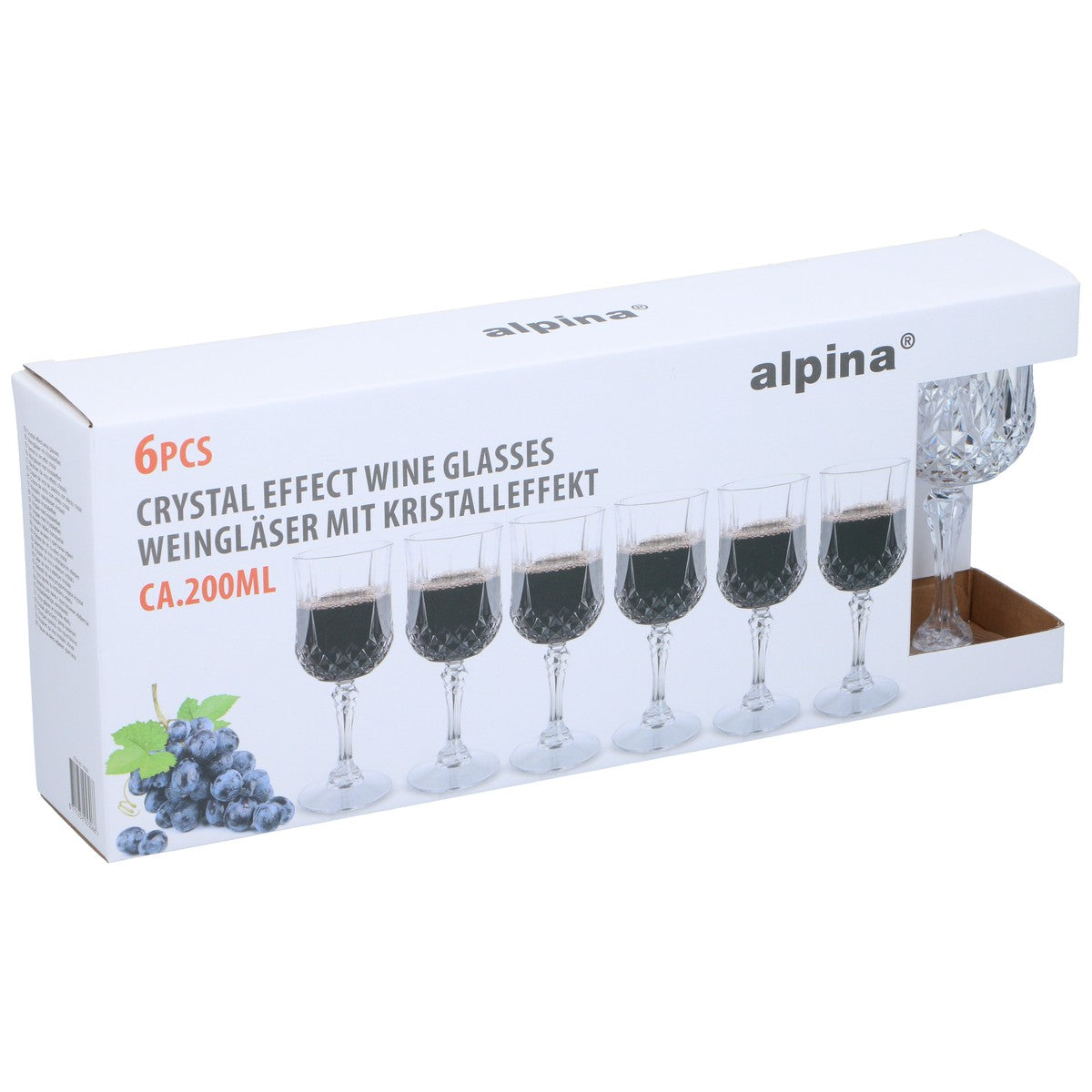 Wine Glass 200Ml 6Pc