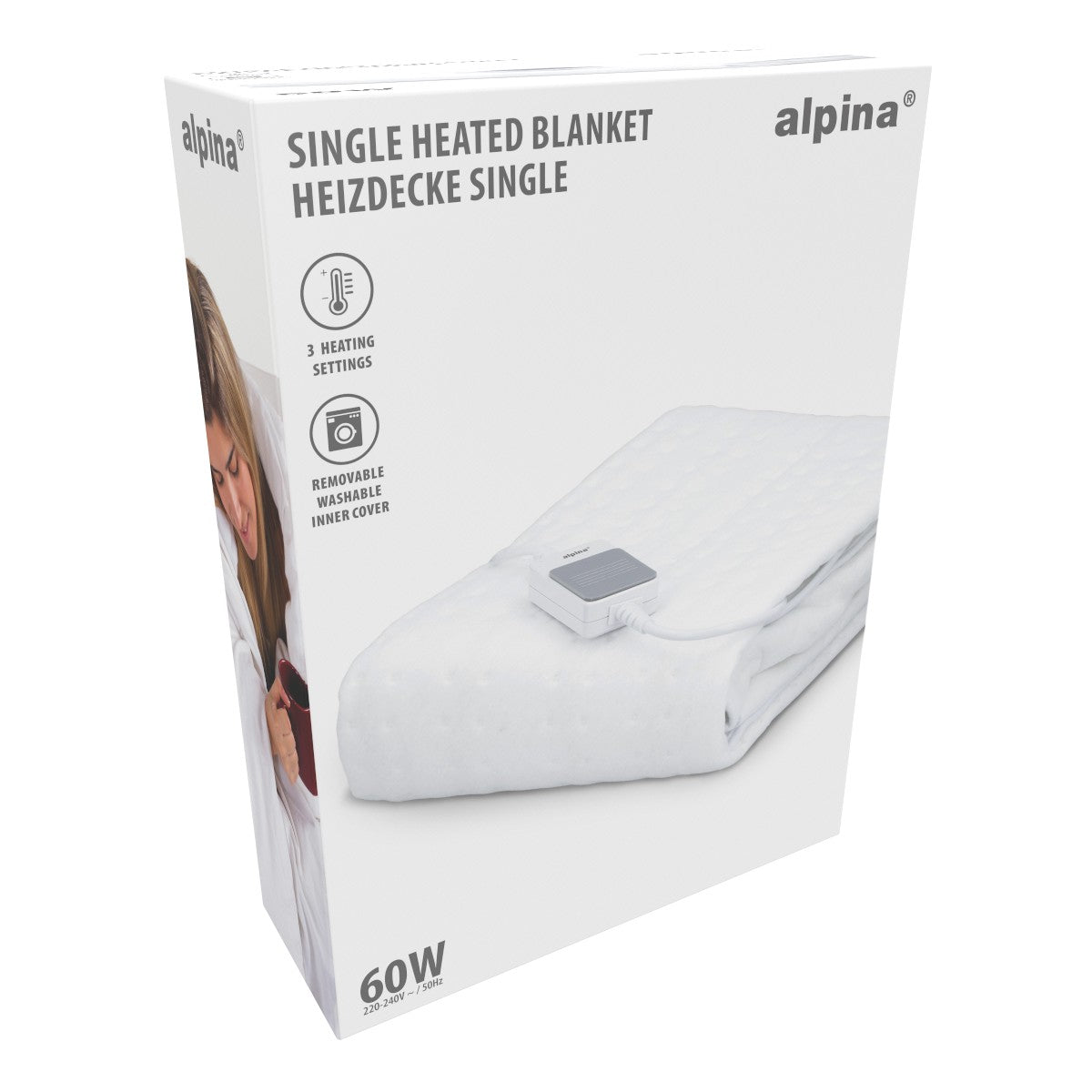 Underblanket White 60W Pes