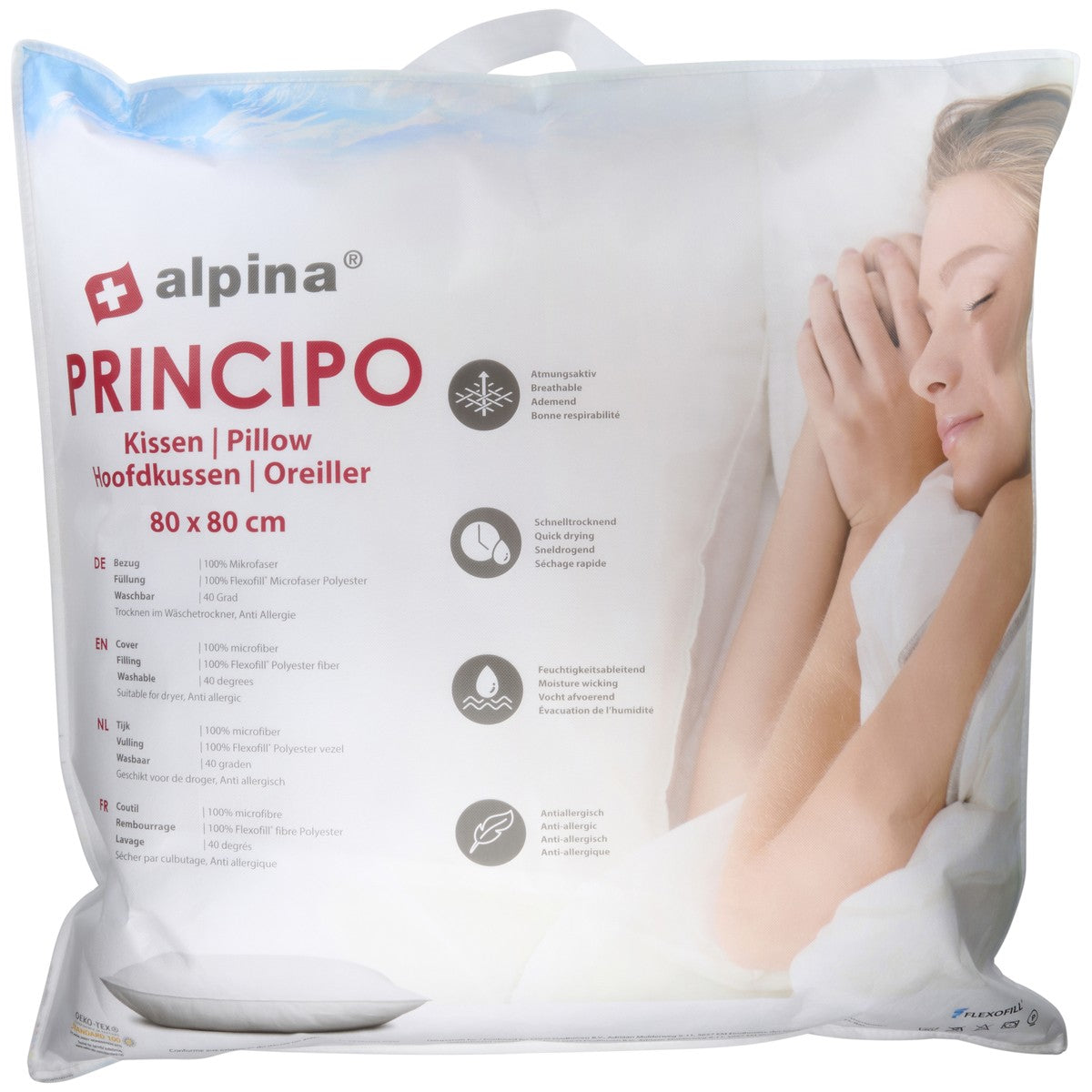 Pillow 80X80Cm (De/Au/Ch)