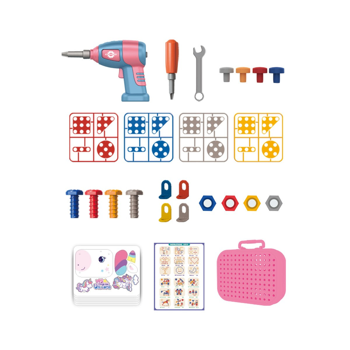 Building Box Unicorn 228Pcs