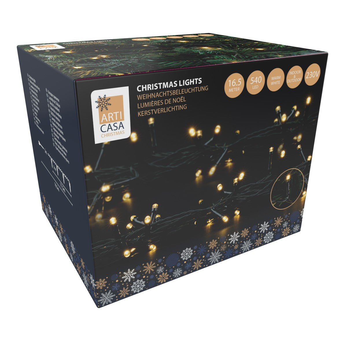 Xmas String Light 540Led 230V