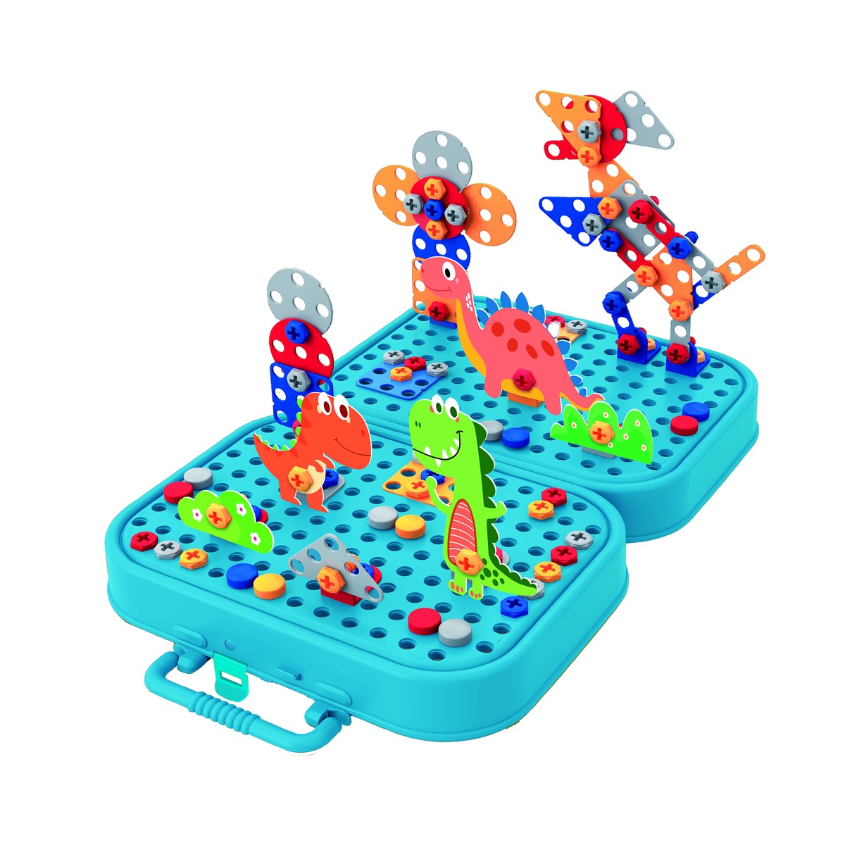Building Box Dino 298Pcs