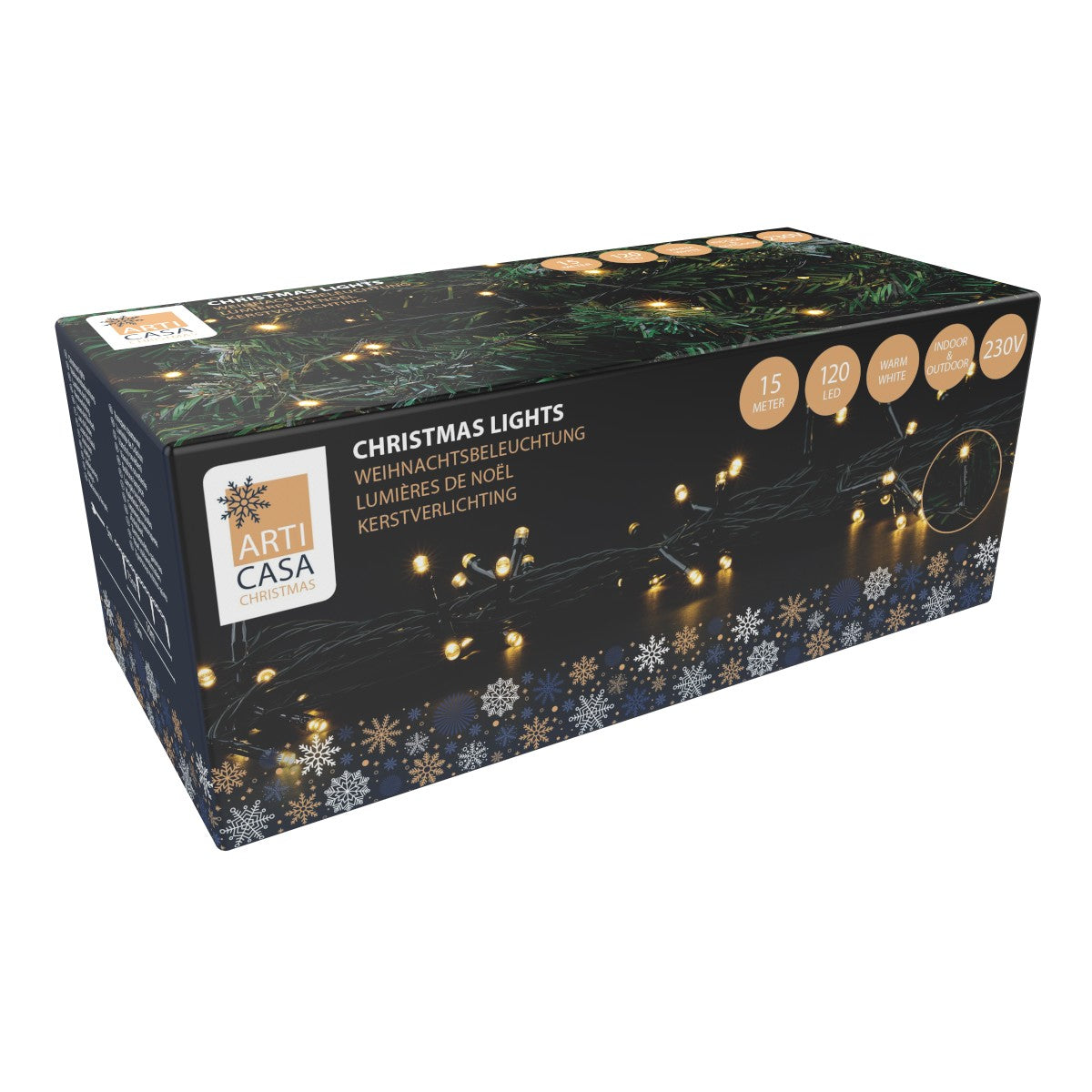 Xmas String Light 120Led 230V