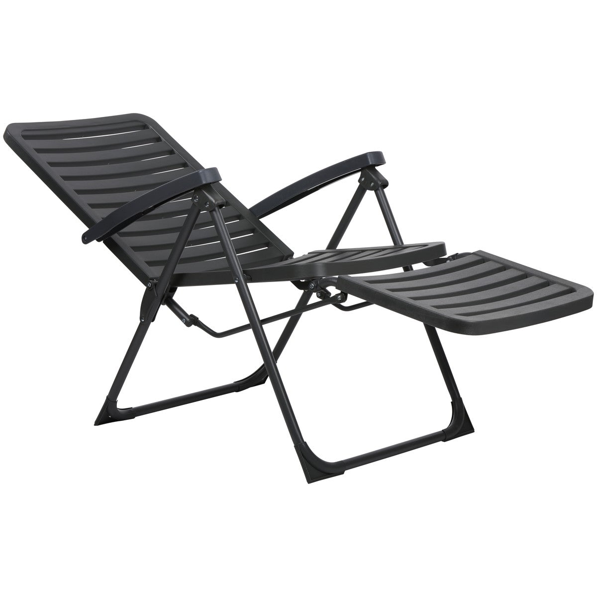 Garden Chair Foldable Footrest