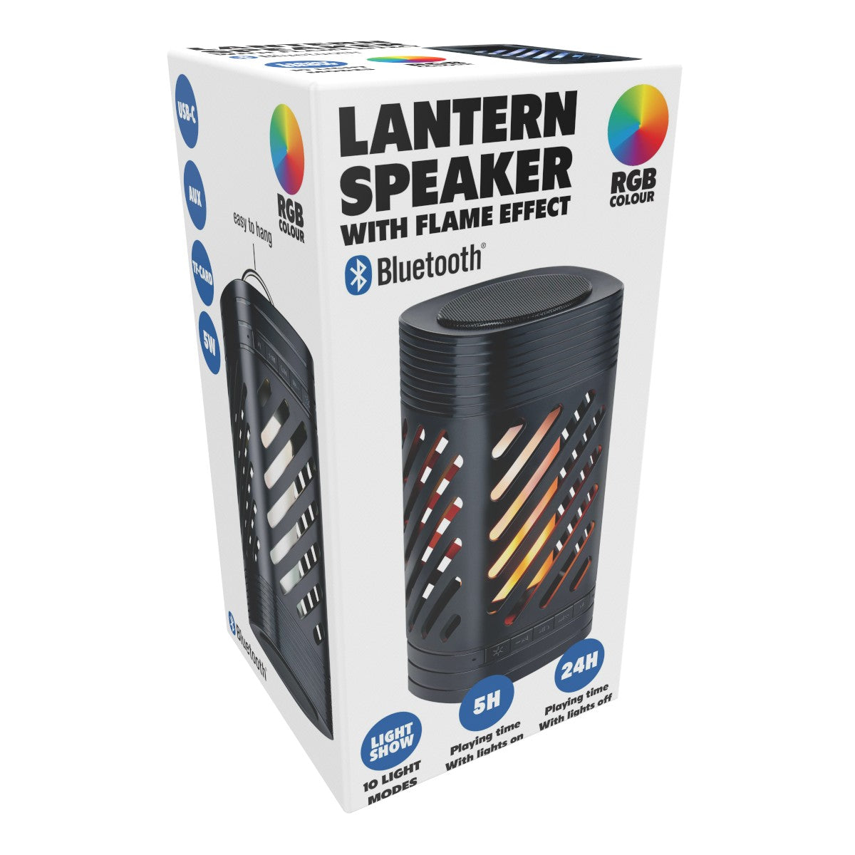 Lantern Speaker Flame Effect