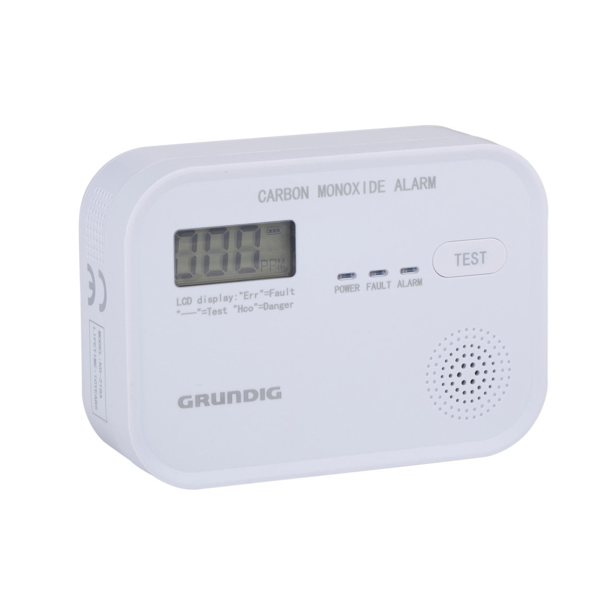 Carbon Monoxide (Co) Detector 85Db