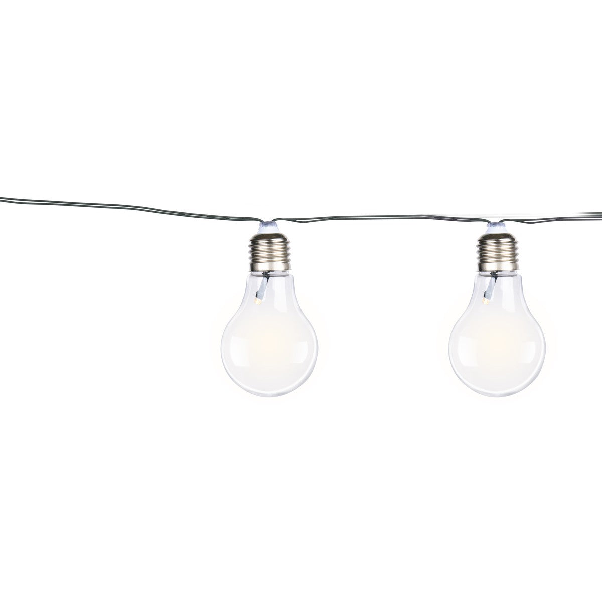 Solar Bulb Chain 10Led White