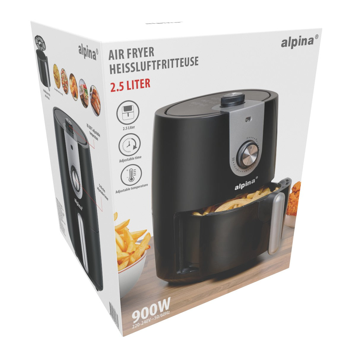 Air Fryer 2.5L 900W 230V
