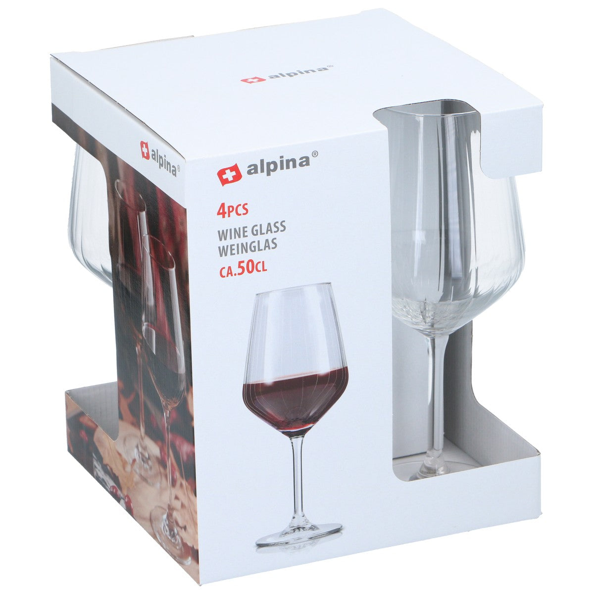 Wine Glass  500Ml 4Pc