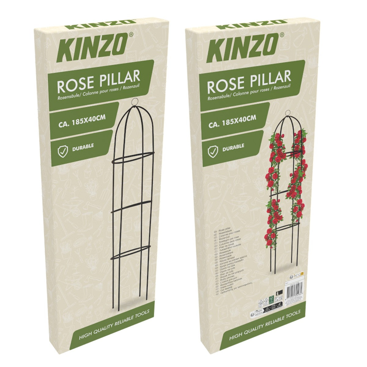 Rose Pillar 185X40Cm