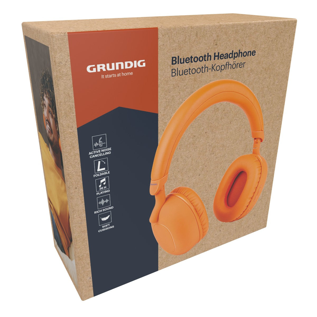 Bluetooth Headphone Anc 300Mah