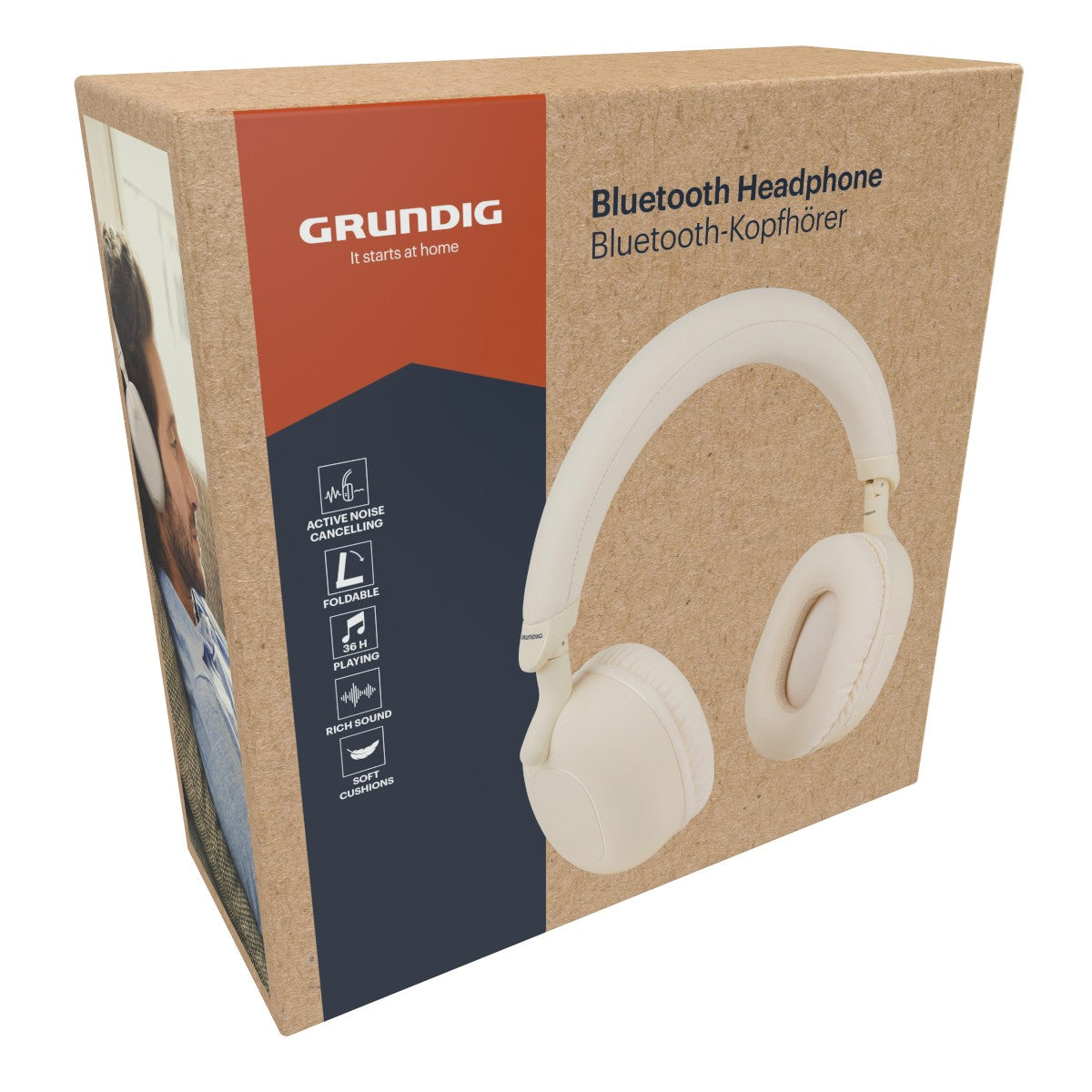 Bluetooth Headphone Anc 300Mah