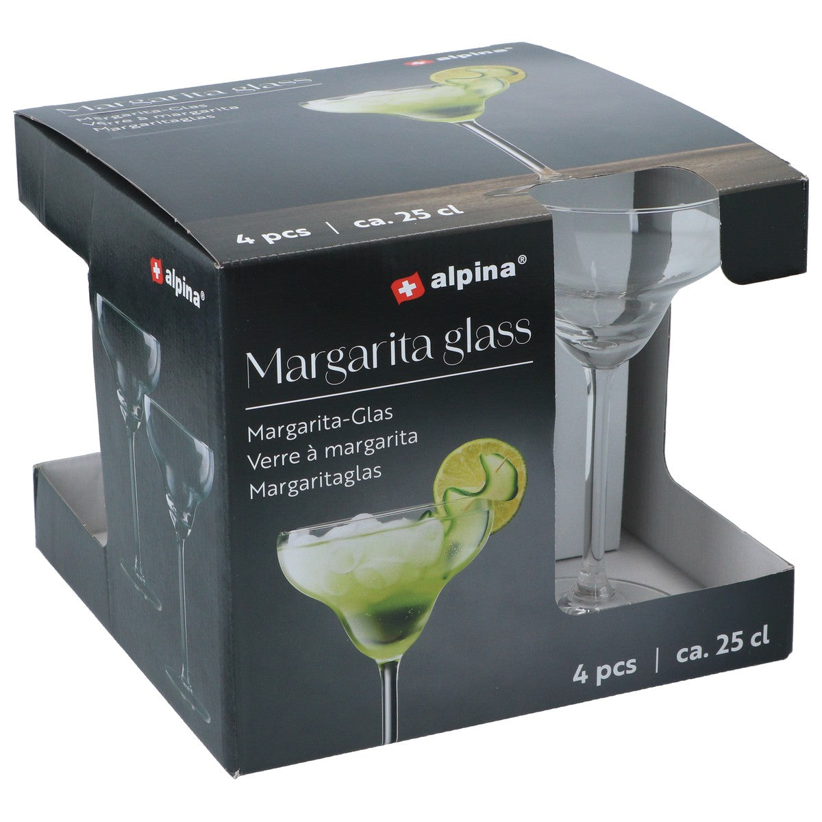 Margarita Glass  250Ml 4Pc