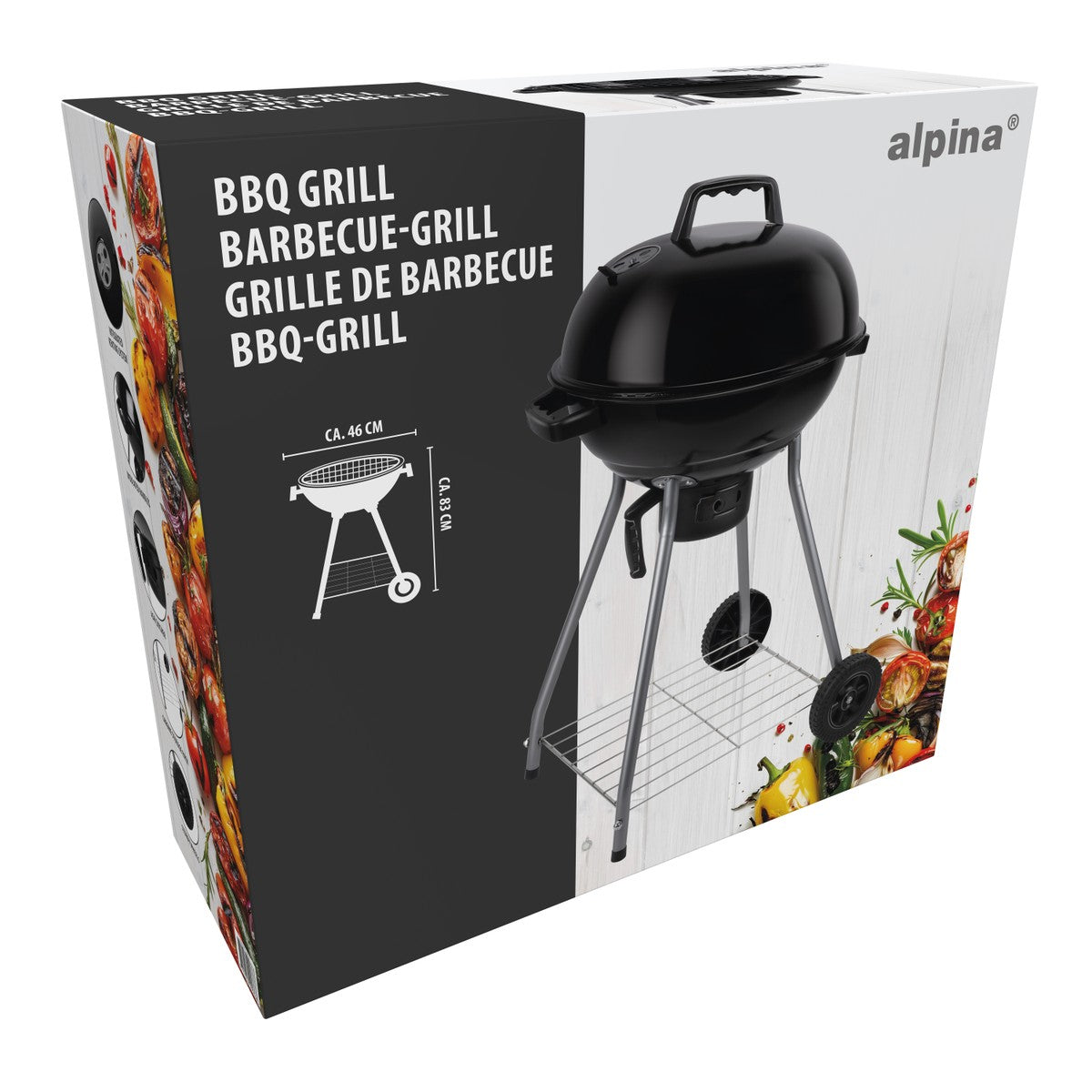 Bbq Grill Ø46X81Cm
