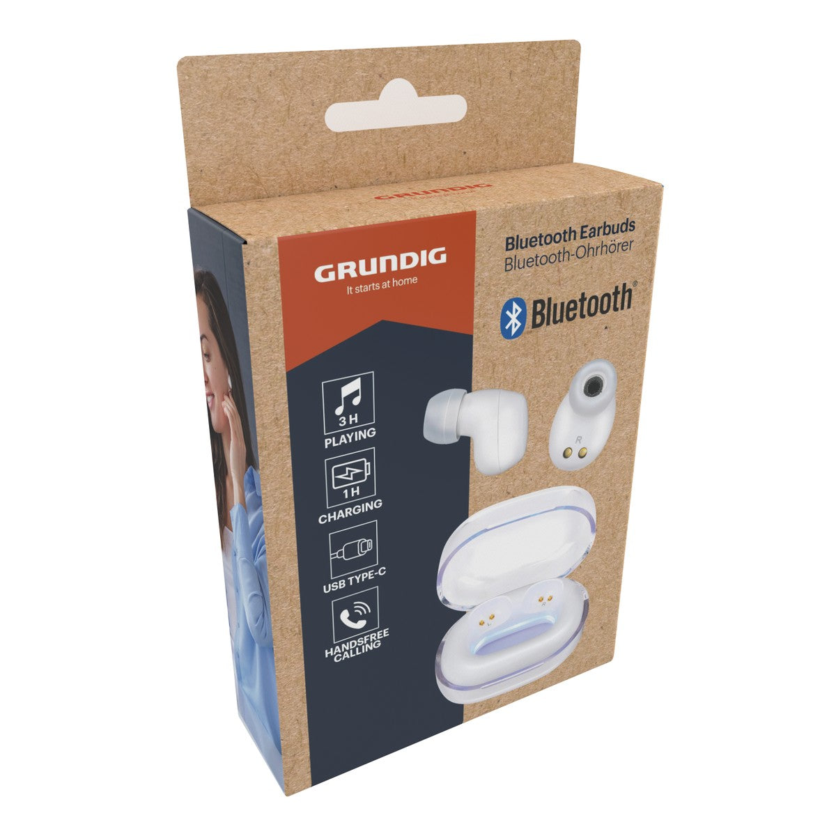 Earbuds Bt 200Mah Transparent Case