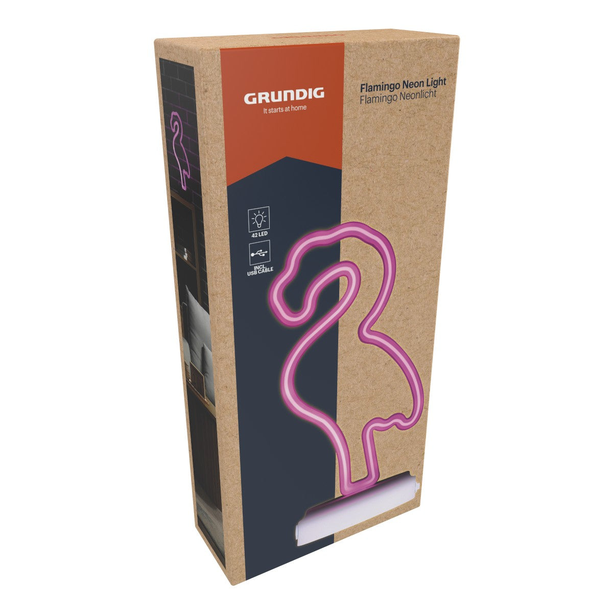 Lamp Neon Flamingo 42Led
