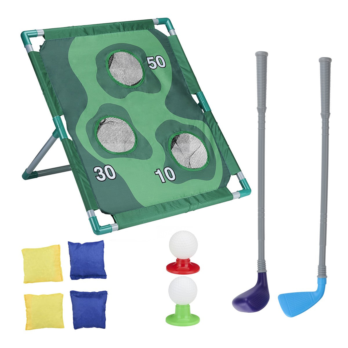 Gameset Golf & Throw 2In1