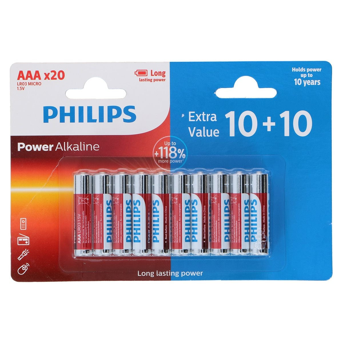 Battery (20) Lr03/Aaa