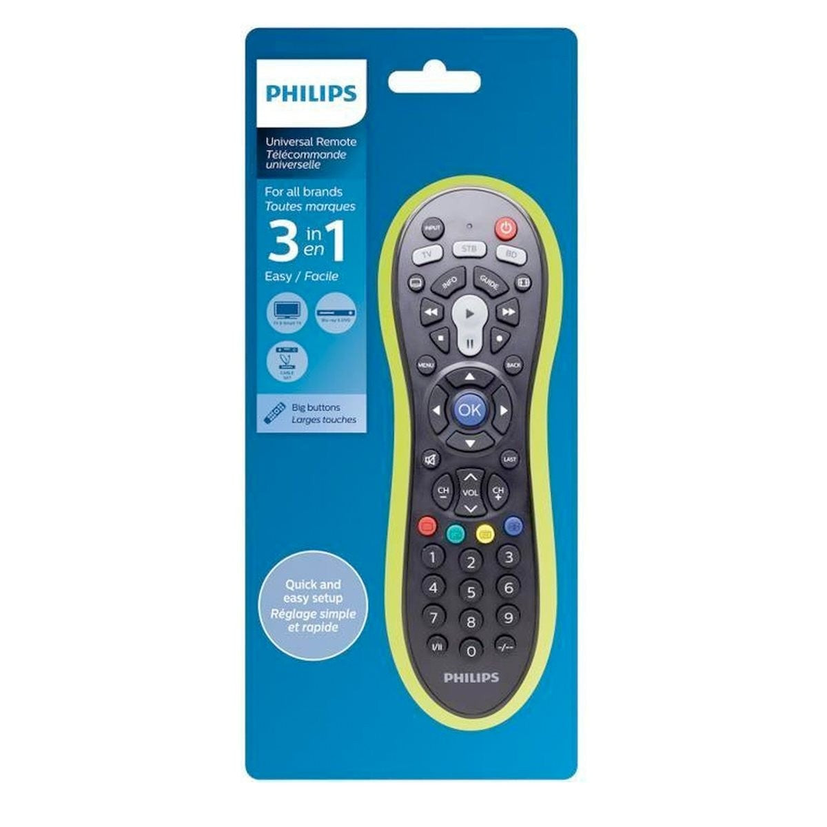 Remote Control 3In1 Srp3013/10