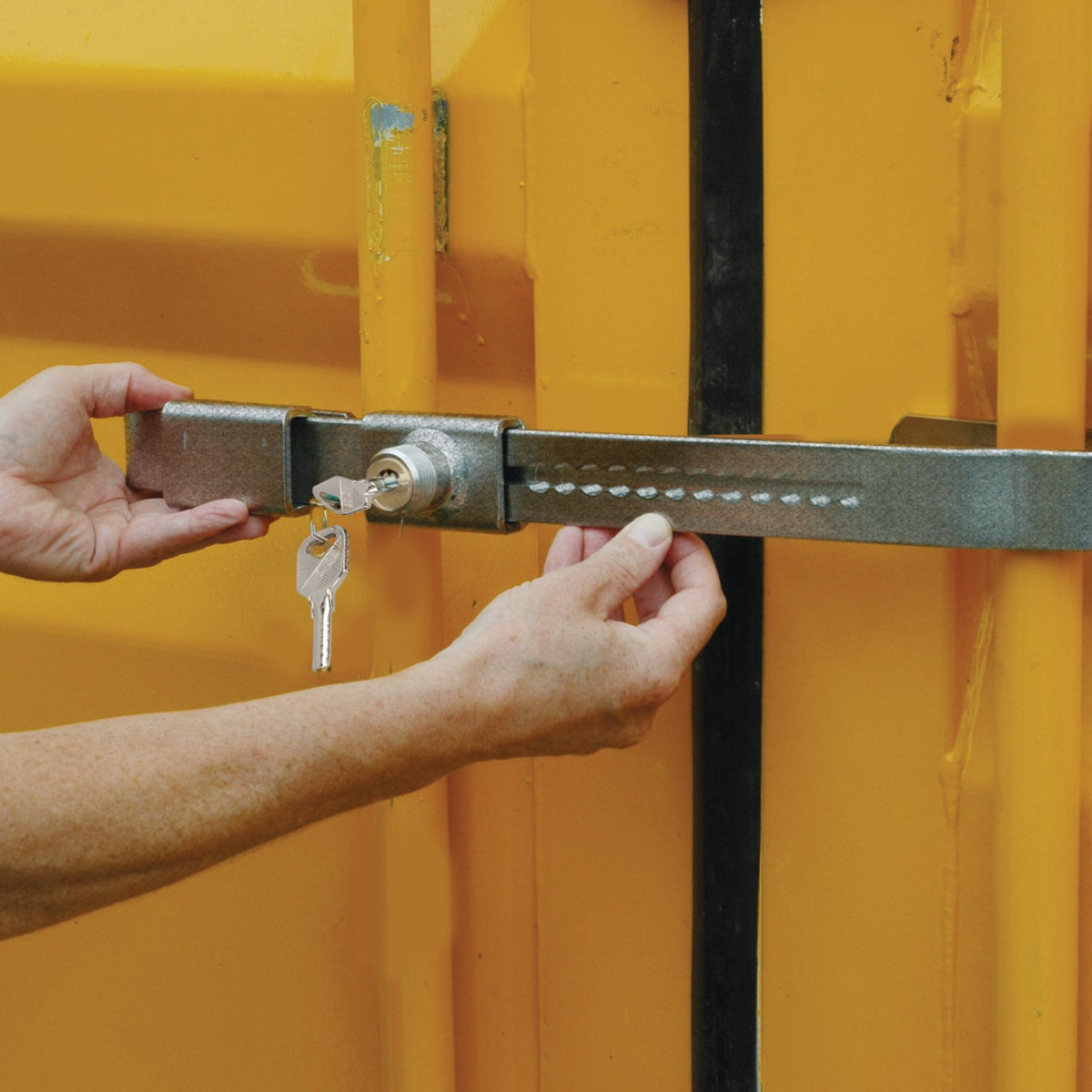 Container Lock Hardened Steel