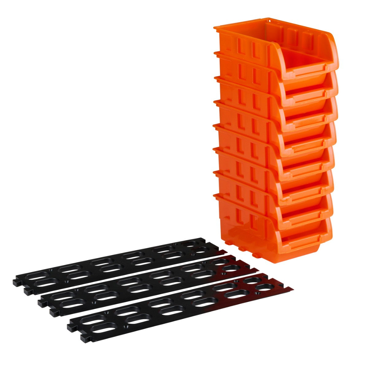 Stackable Tray Orange 8Pc
