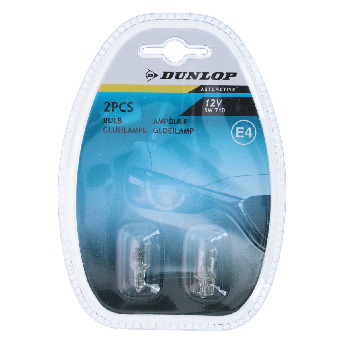 Car Light 12V Wedge 5W T10 2Pcs.
