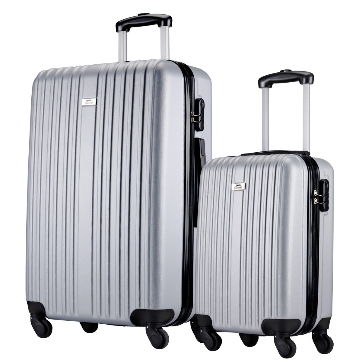 Trolley Set 2Pc Silver