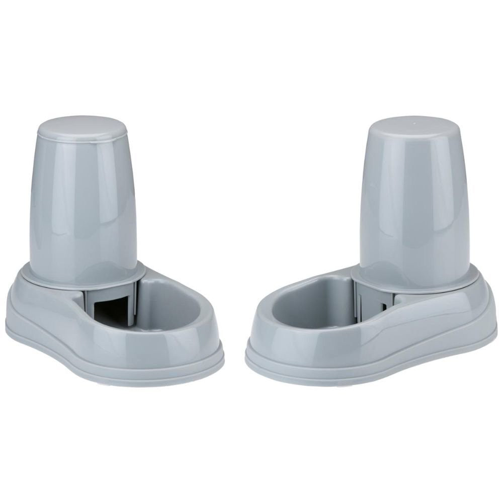 Pet Drinker & Dispenser 2Pc