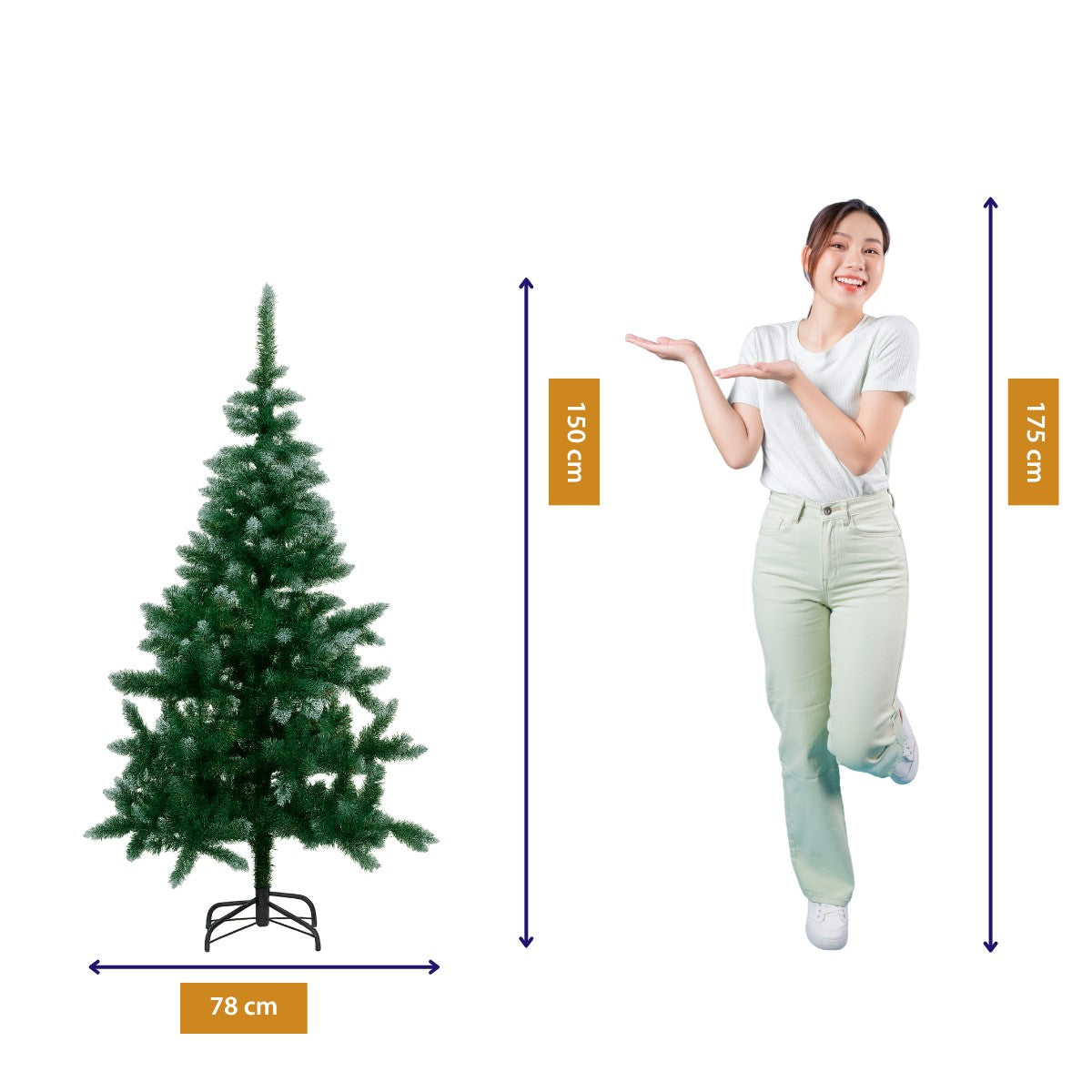 Xmas Tree 150Cm 350Branches