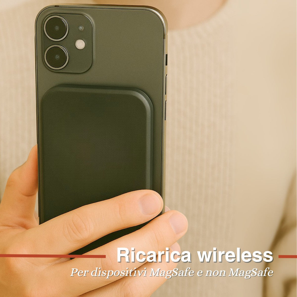 Powerbank Wireless 5000Mah