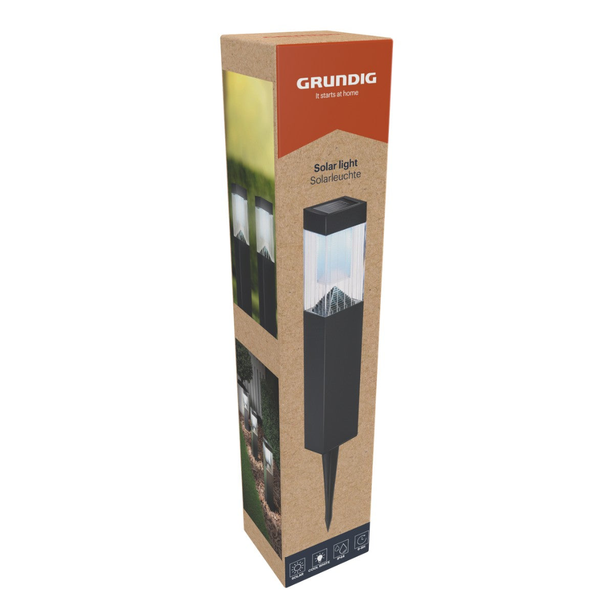 Solar Light 6,5X34Cm 2Led 1Pc