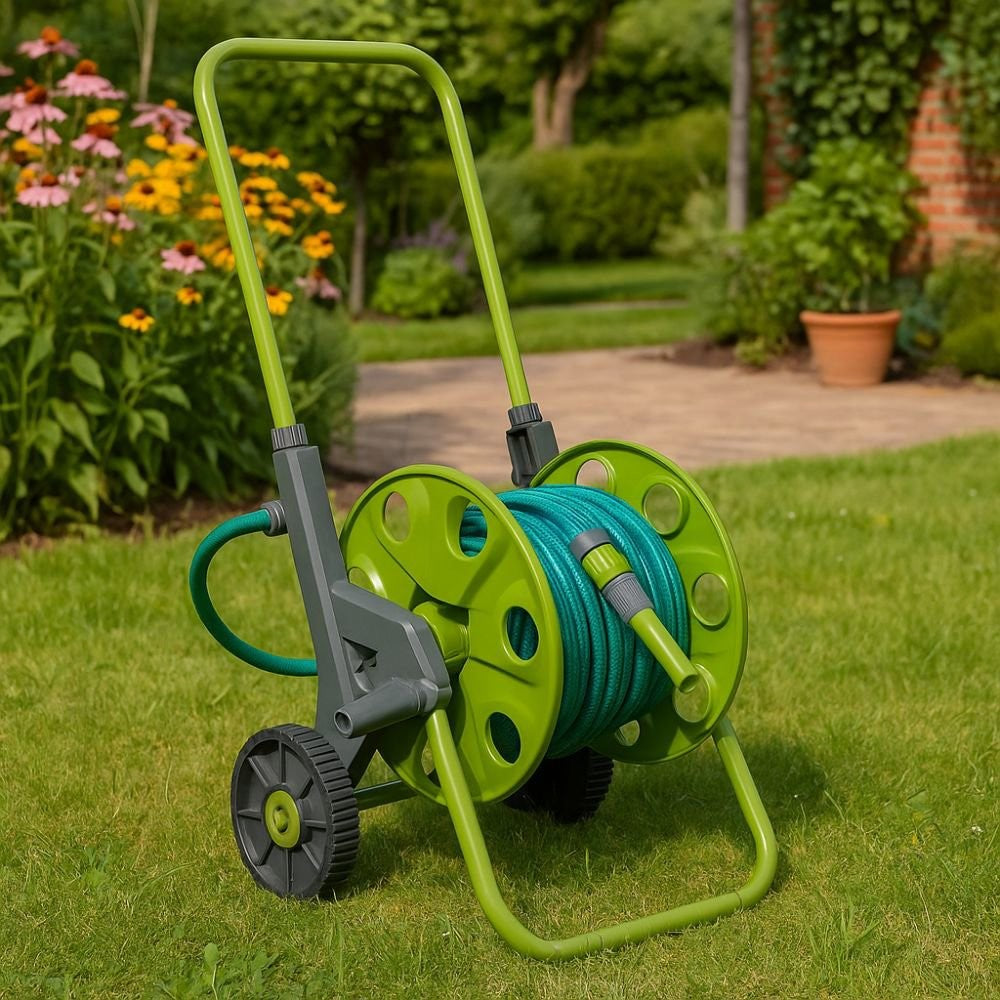 Hose Reel Trolley 9Pc 30M