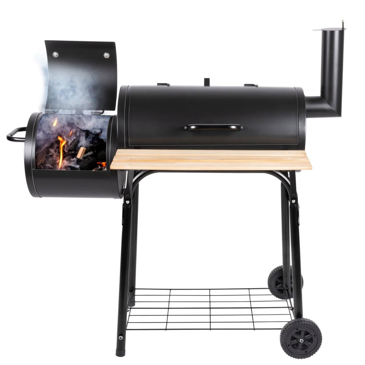 Bbq Grill Smoker 104X45X114.5Cm