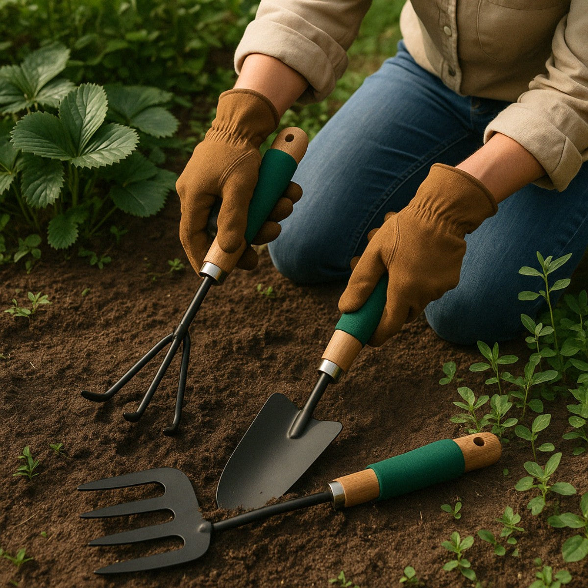 Garden Tool Set 3Pc