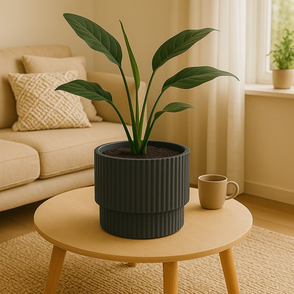 Pot Milly D30Cm Grey