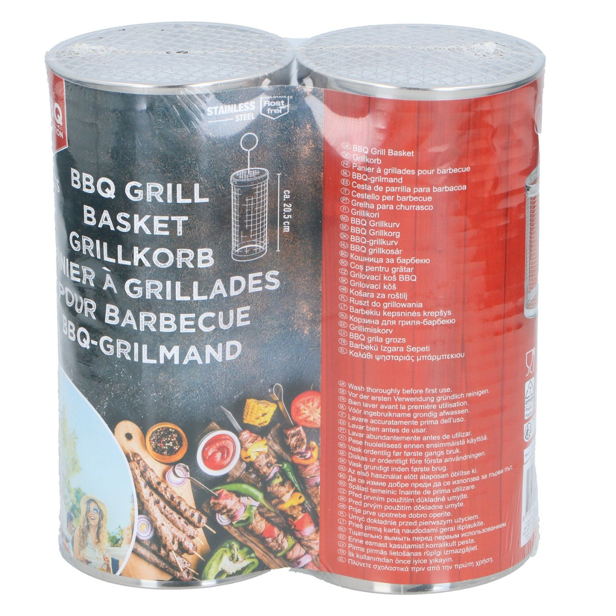 Bbq Grill Basket 2Pc