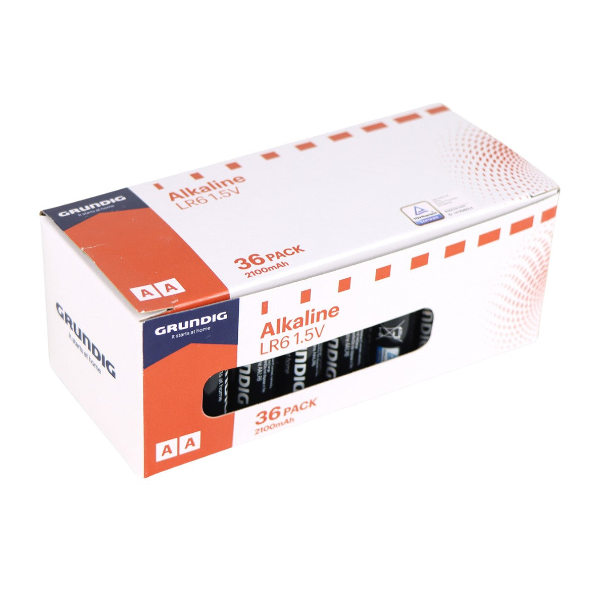 Batt Alk Aa/Lr6 2100Mah 36Pc