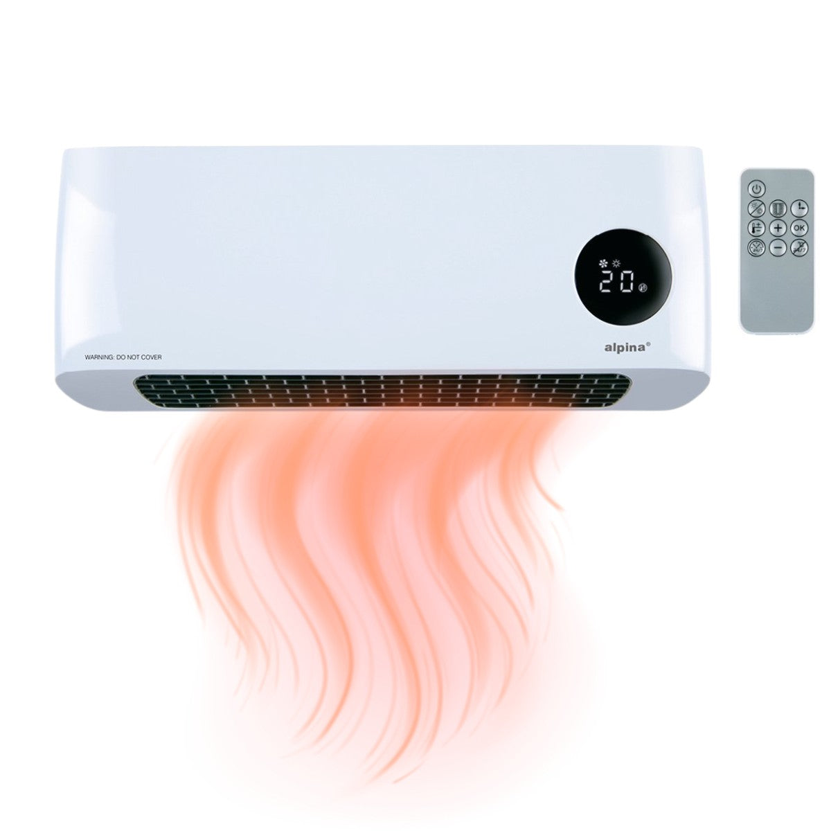 Heater Ptc Wall 1000/2000W